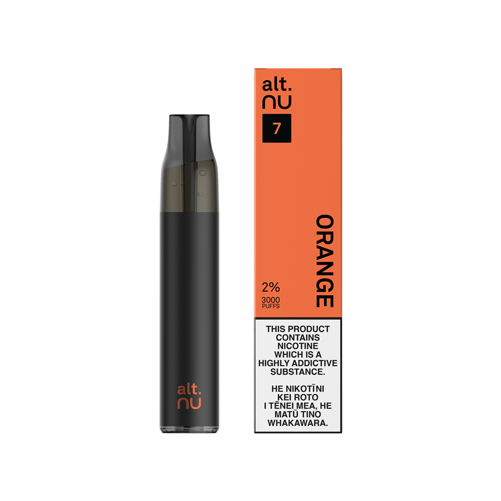 Orange | alt. Nu 7 Disposable Vape