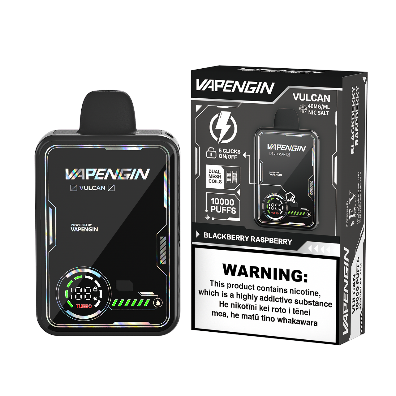 Blackberry Raspberry | Vapengin Vulcan 10k