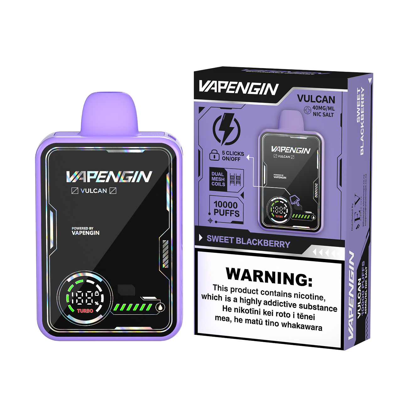 Sweet Blackberry | Vapengin Vulcan 10k