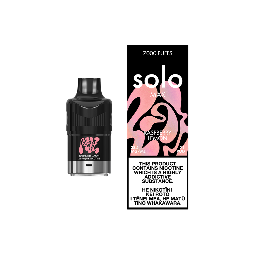 Raspberry Lemon | Solo MAX Replacement Pod