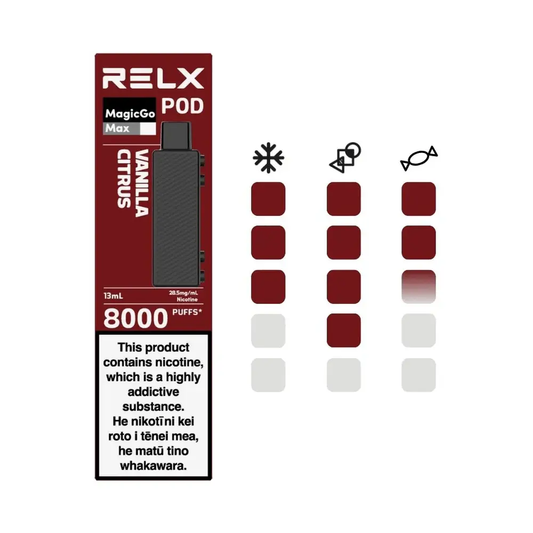 Vanilla Citrus | RELX MagicGO Max Vape Pods