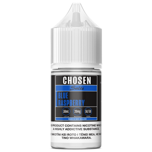 Blue Raspberry by Chosen Salts Nic Salts Podlyfe